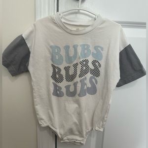 BuBs Sweater Bubble Romper